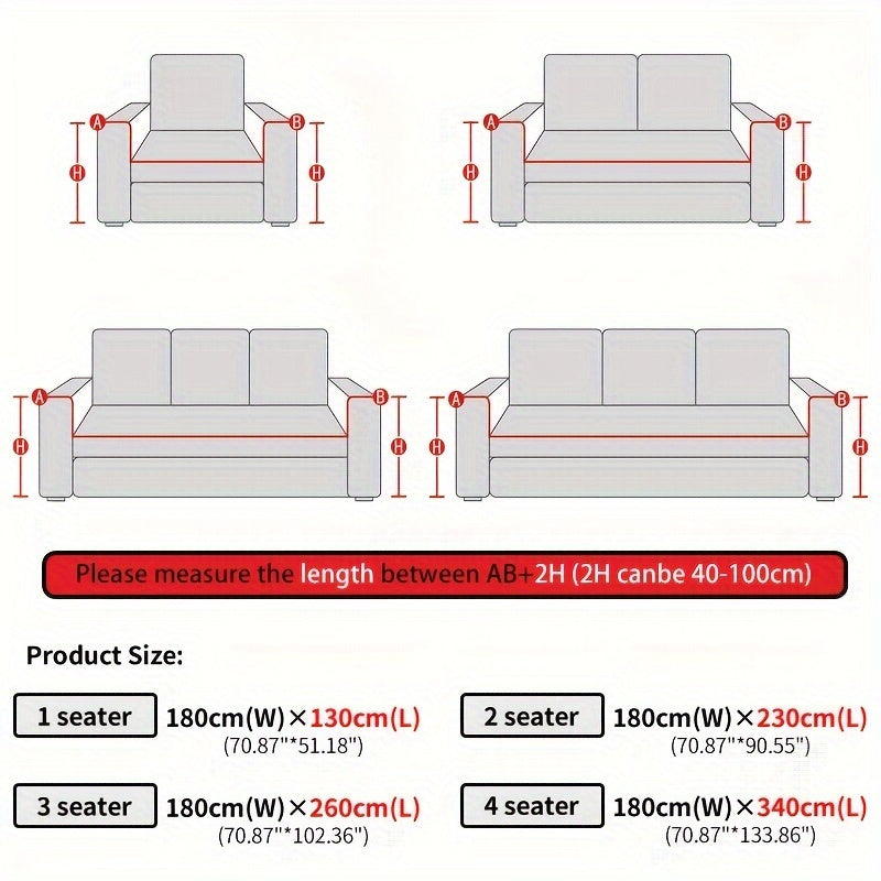 Chenille sofa cover draped on cosy lounge