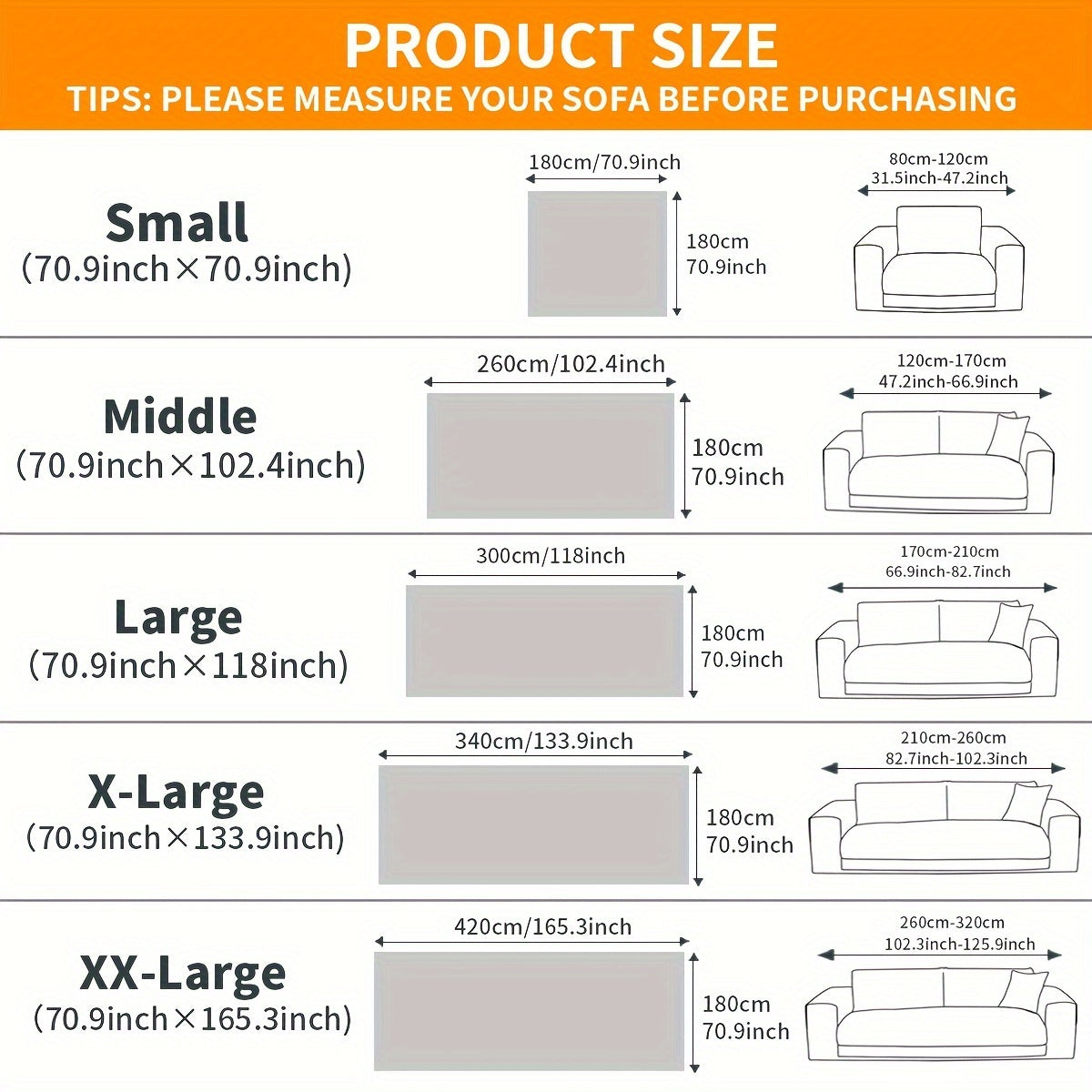 Easy-clean sofa cover for pet owners