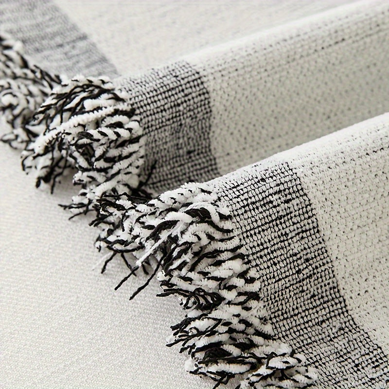 Pet-safe all-season chenille sofa protector