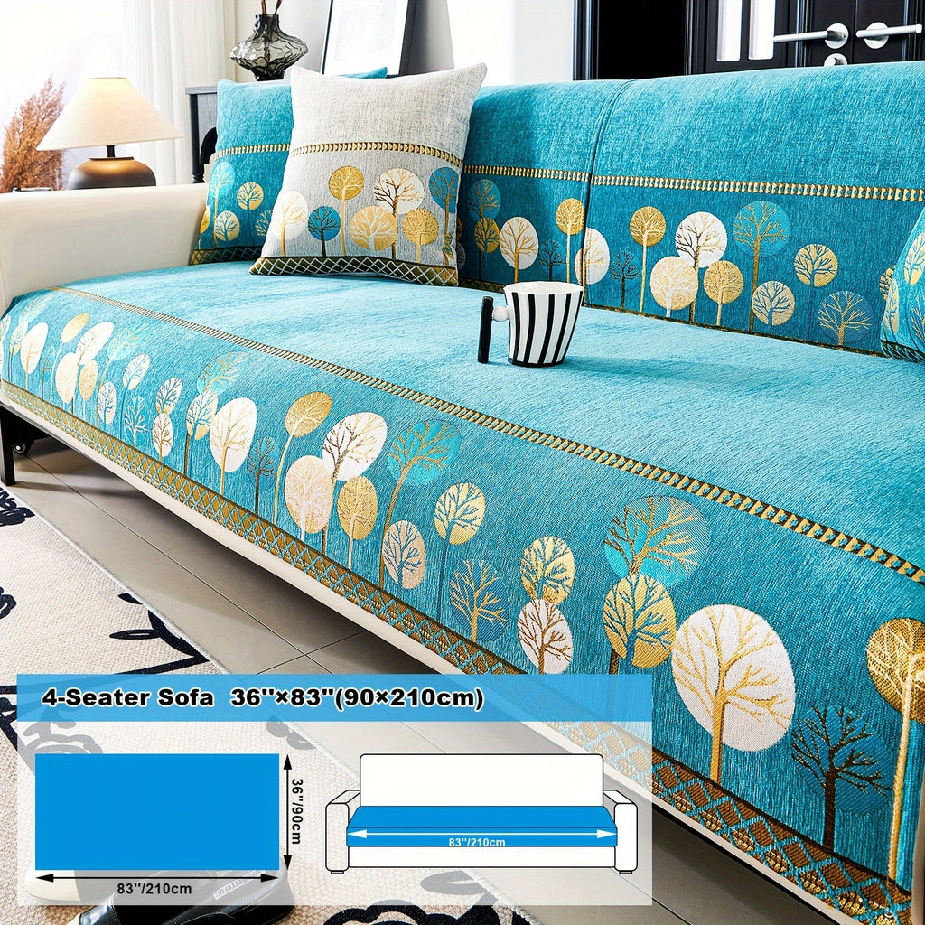 Sofa Decor Sienna Boho Plush Sofa Cover lifestyle product image for boho sofa cover in the UK