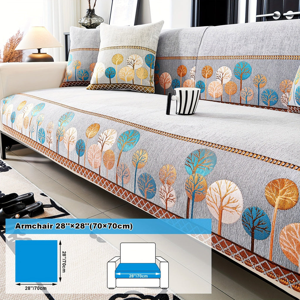 Sofa Decor Sienna Boho Plush Sofa Cover lifestyle product image for boho sofa cover in the UK