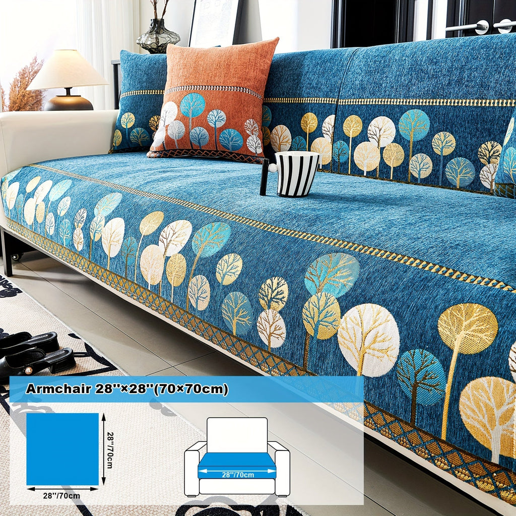 Sofa Decor Sienna Boho Plush Sofa Cover lifestyle product image for boho sofa cover in the UK