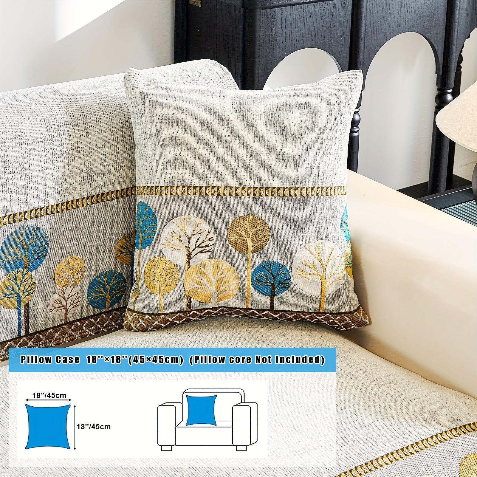 Sofa Decor Sienna Boho Plush Sofa Cover lifestyle product image for boho sofa cover in the UK