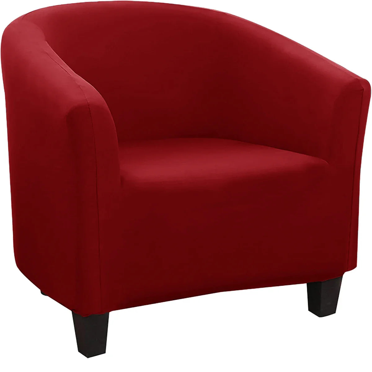 Sofa Decor Monaco Stretch Club Chair Slipcover lifestyle product image for stretch chair cover in the UK