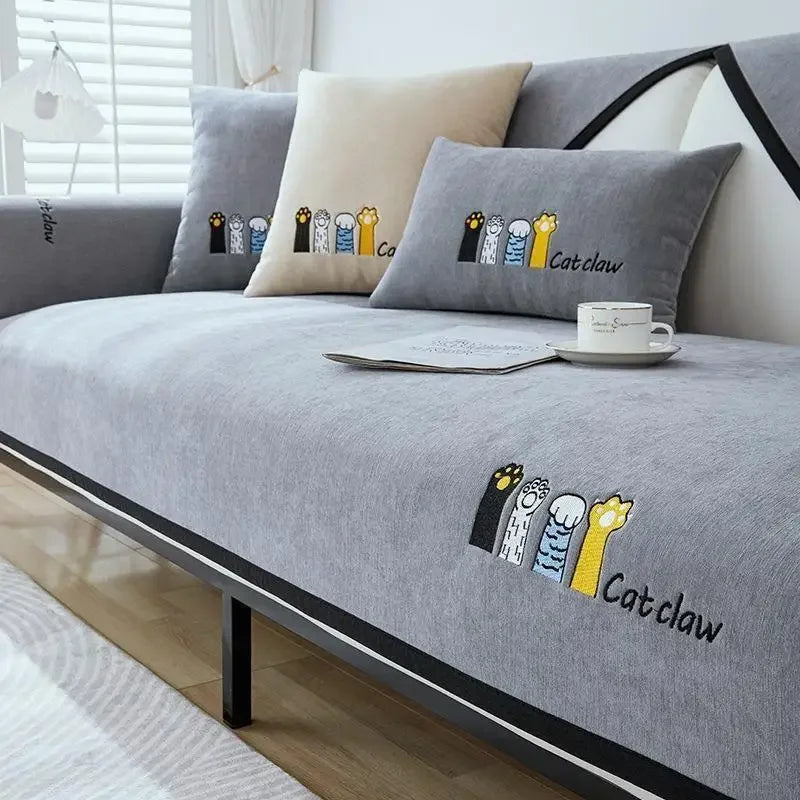 Sofa Decor Como Water Resistant Chenille Cushion Cover sofa cushion cover in the UK - colour and texture view 4
