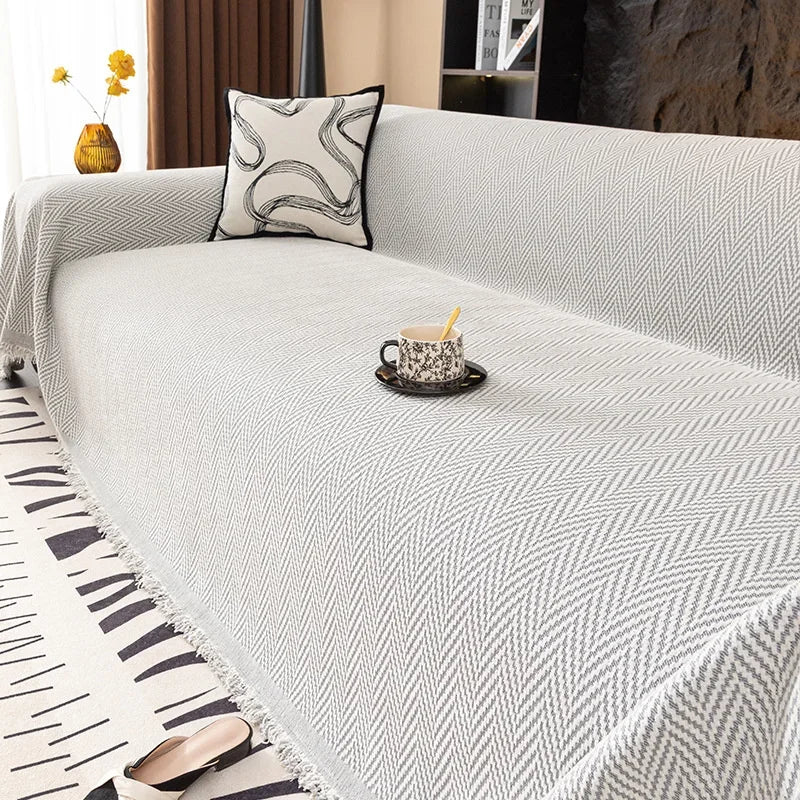 Sofa Decor Bergen Chenille Sofa Throw Cover sofa throw cover in the UK - colour and texture view 3
