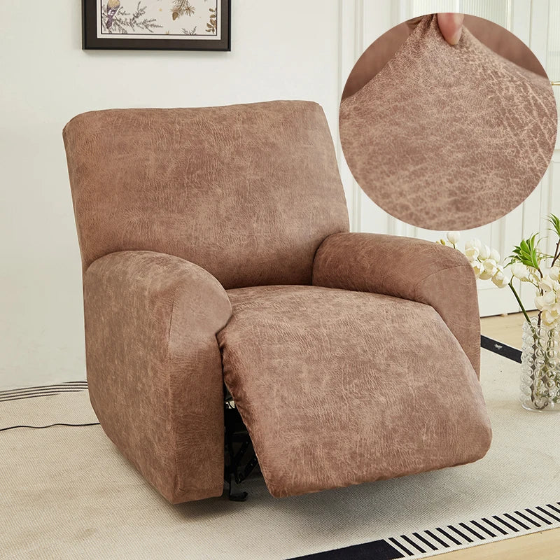 Sofa Decor Nero Water Resistant Recliner Sofa Cover lifestyle product image for water resistant recliner cover in the UK - 8 colour, 1 size