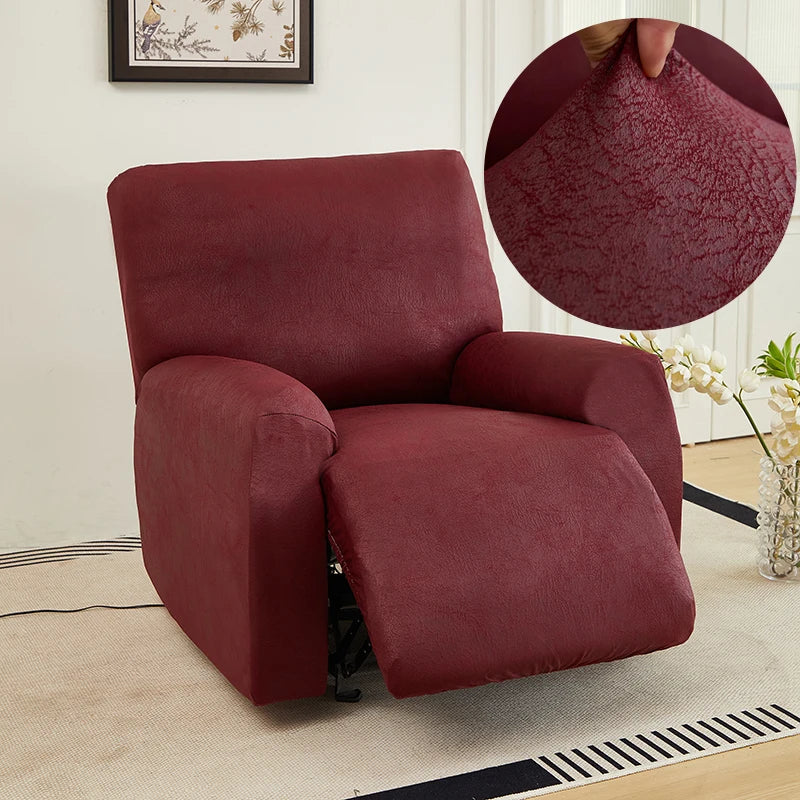 Sofa Decor Nero Water Resistant Recliner Sofa Cover recliner sofa cover in the UK - colour and texture view 2