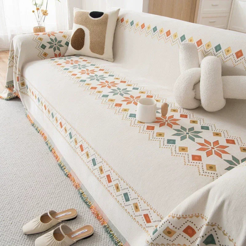 Sofa Decor Capri Water Resistant Chenille Sofa Cover stretch sofa cover in the UK - colour and texture view 2