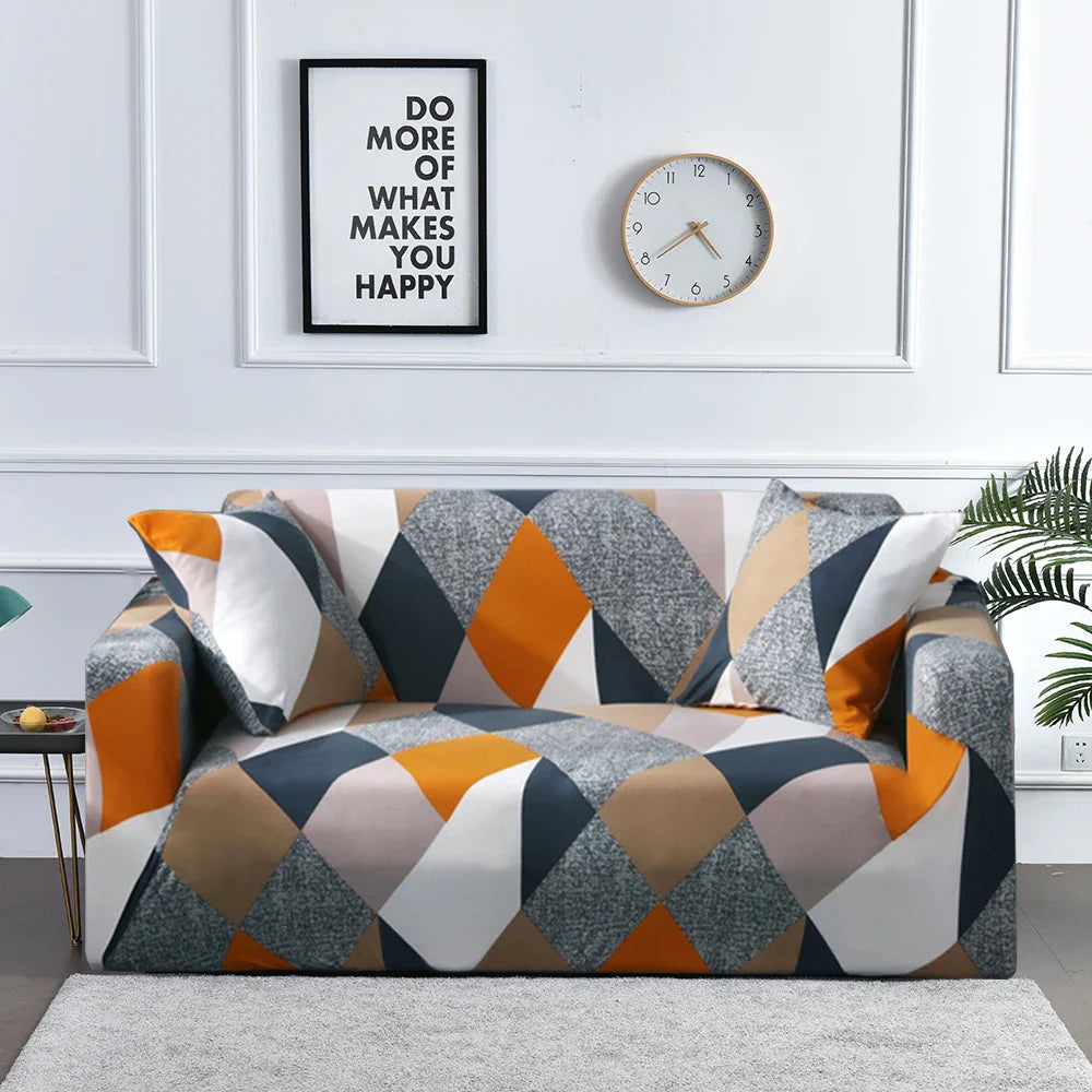 Sofa Decor Celeste Floral Stretch Sofa Cover lifestyle product image for stretch sofa cover in the UK - 03 colour, 1 size