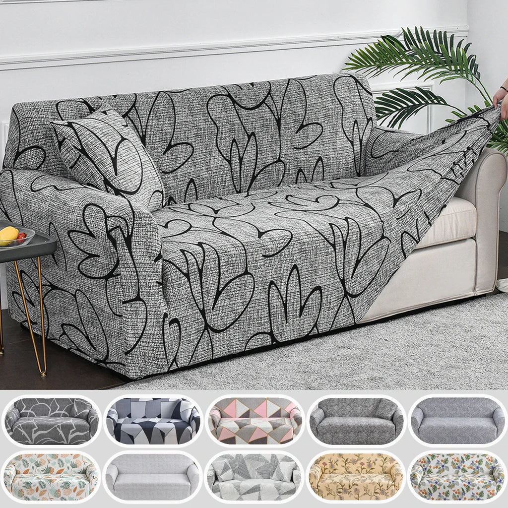 Sofa Decor Celeste Floral Stretch Sofa Cover lifestyle product image for stretch sofa cover in the UK - 05 colour, 1 size