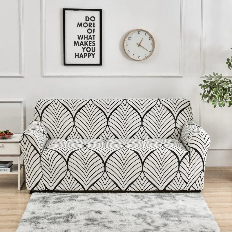 Sofa Decor Celeste Floral Stretch Sofa Cover lifestyle product image for stretch sofa cover in the UK - 03 colour, 1 size