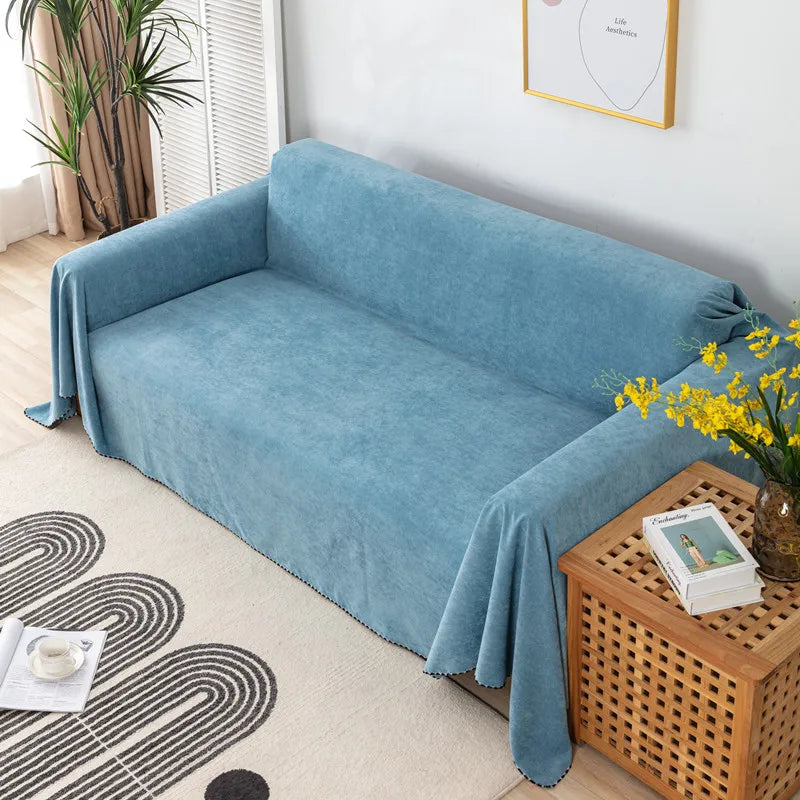 Sofa Decor Slate Water Resistant Sofa Blanket Cover detail product image for water resistant sofa throw cover in the UK
