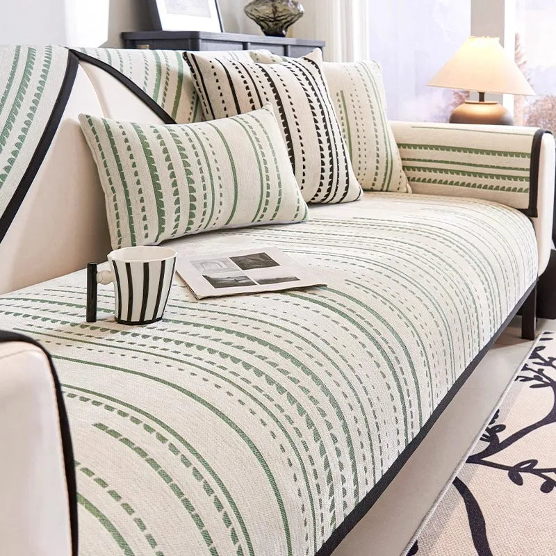 Sofa Decor Haven Thick All Season Sofa Cover lifestyle product image for stretch sofa cover in the UK - Couch Mat for Living Rooms colour