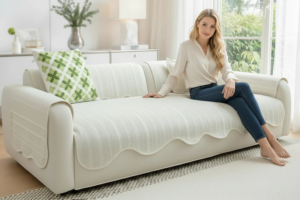 Sofa Decor Breeze Summer Cool Sofa Cover stretch sofa cover in the UK - featured product image