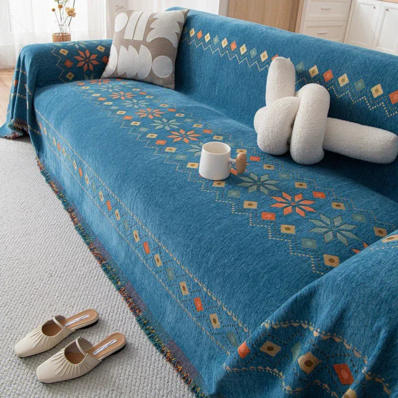 Sofa Decor Capri Water Resistant Chenille Sofa Cover stretch sofa cover in the UK - colour and texture view 6