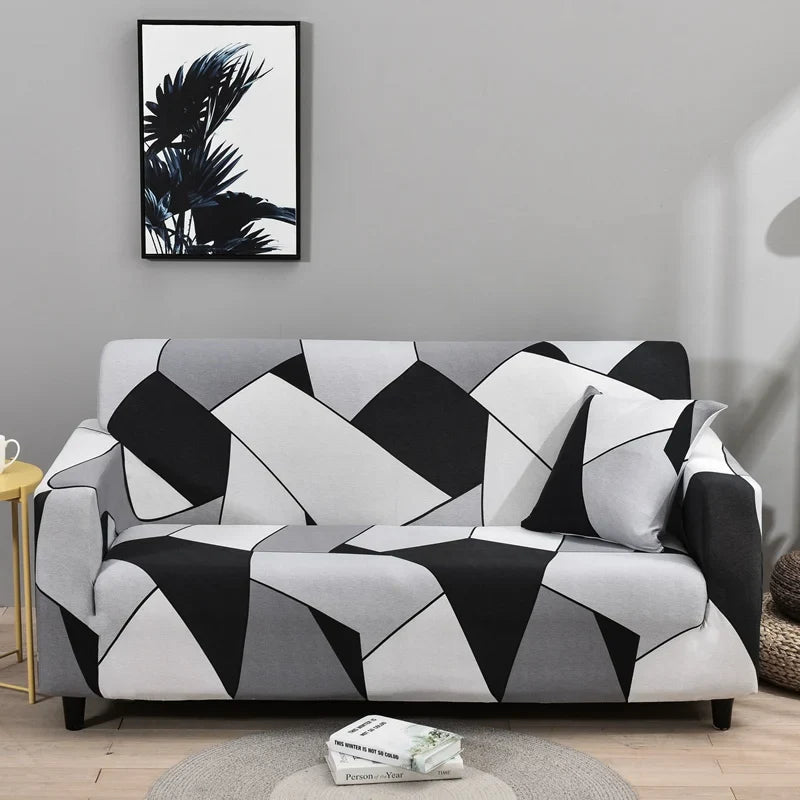 Sofa Decor Celeste Floral Stretch Sofa Cover lifestyle product image for stretch sofa cover in the UK - 03 colour, 1 size
