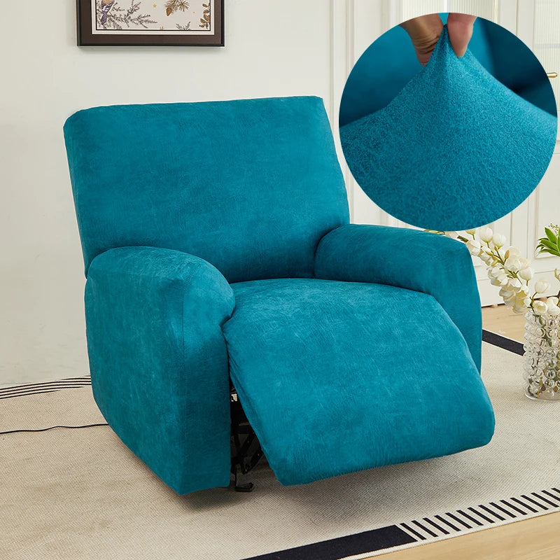 Sofa Decor Nero Water Resistant Recliner Sofa Cover recliner sofa cover in the UK - lifestyle fit detail 4