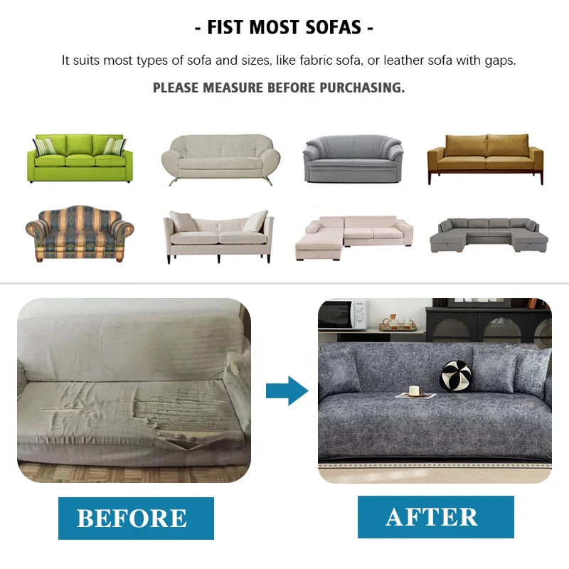 Sofa Decor Verona Stretch Jacquard Sofa Cover lifestyle product image for jacquard sofa cover in the UK - 4 colour, M size