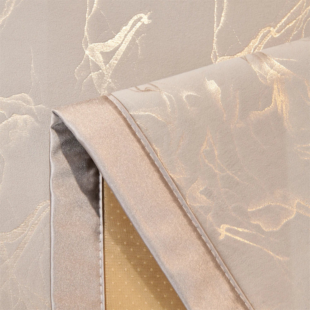 Sofa Decor Noira Marble Velvet Sofa Cover lifestyle product image for stretch sofa cover in the UK - Light Grey / 70X210cm