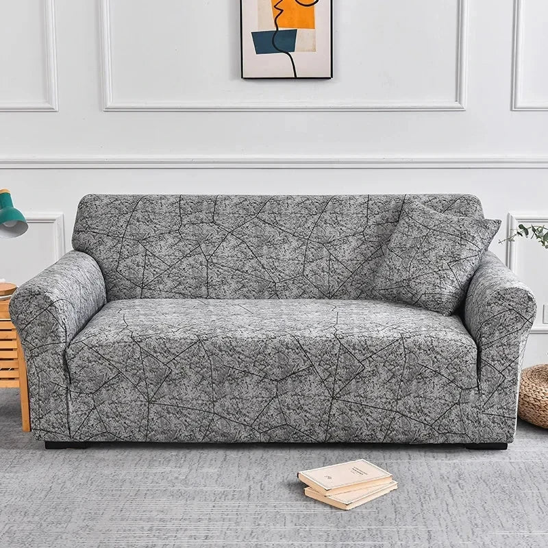 Sofa Decor Celeste Floral Stretch Sofa Cover lifestyle product image for stretch sofa cover in the UK - 18 colour, 1 size