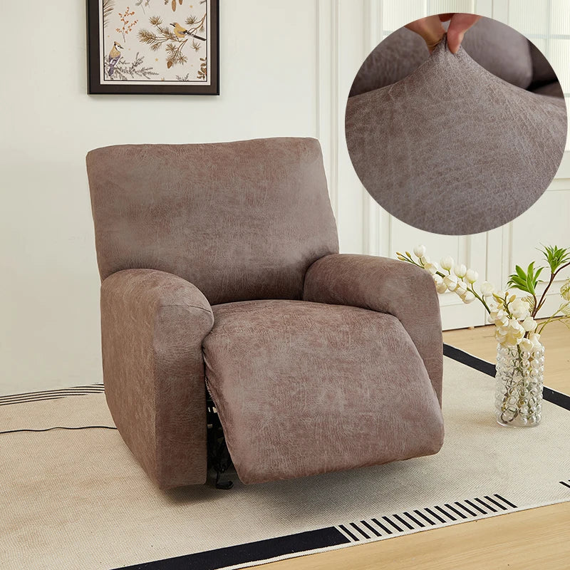 Sofa Decor Nero Water Resistant Recliner Sofa Cover lifestyle product image for water resistant recliner cover in the UK - 8 colour, 3 size