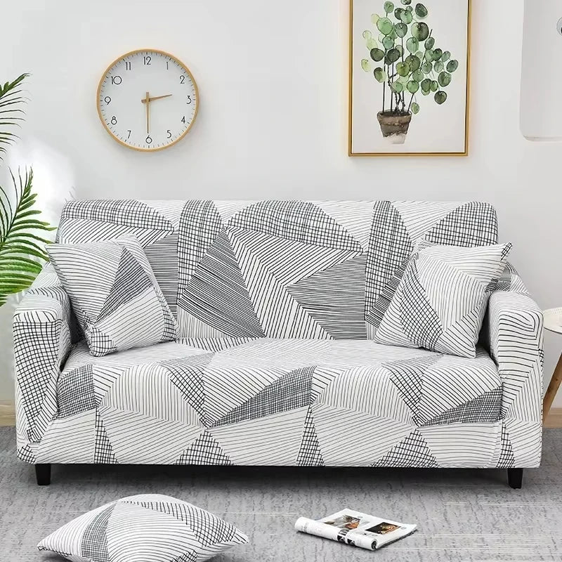 Sofa Decor Celeste Floral Stretch Sofa Cover lifestyle product image for stretch sofa cover in the UK - 17 colour, 1 size