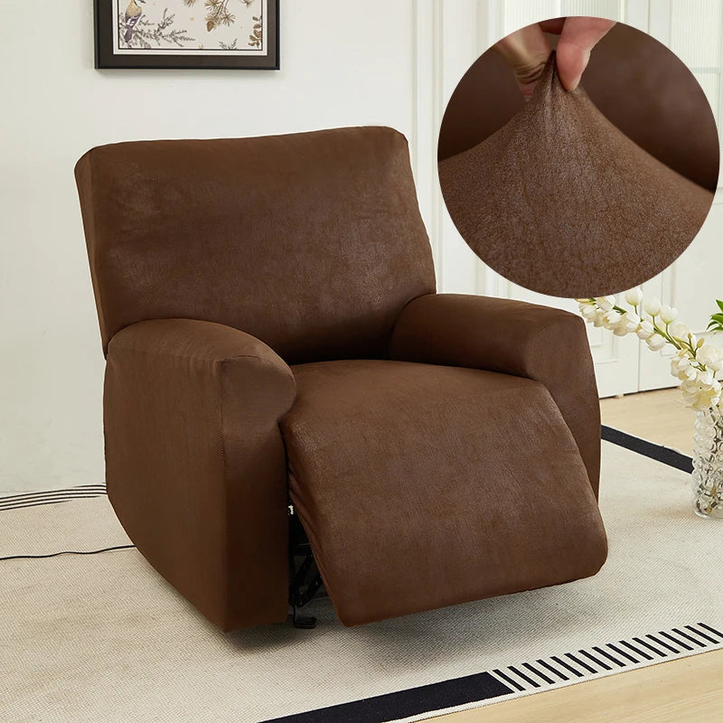 Sofa Decor Nero Water Resistant Recliner Sofa Cover lifestyle product image for water resistant recliner cover in the UK - 8 colour, 2 size