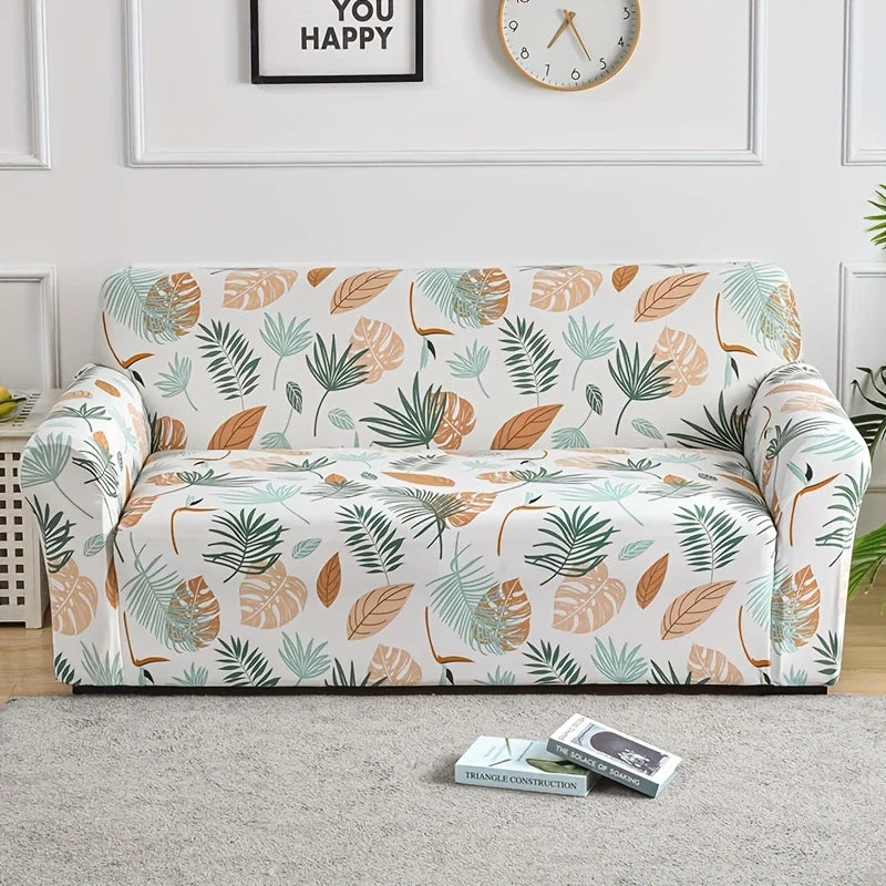 Sofa Decor Celeste Floral Stretch Sofa Cover lifestyle product image for stretch sofa cover in the UK - 11 colour, 1 size
