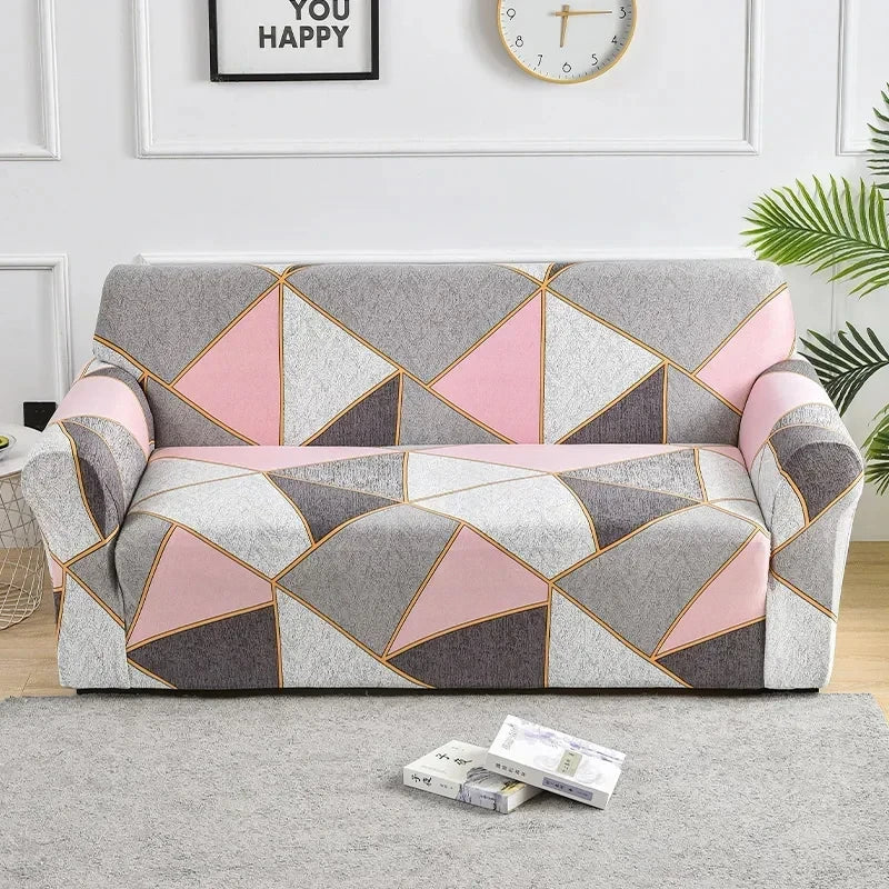 Sofa Decor Celeste Floral Stretch Sofa Cover lifestyle product image for stretch sofa cover in the UK - 20 colour, 1 size