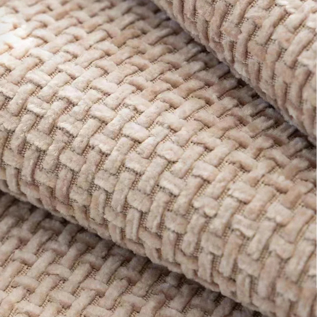 Sofa Decor Oslo Minimal Jacquard Sofa Cover lifestyle product image for jacquard sofa cover in the UK - Grey / 90*210cm