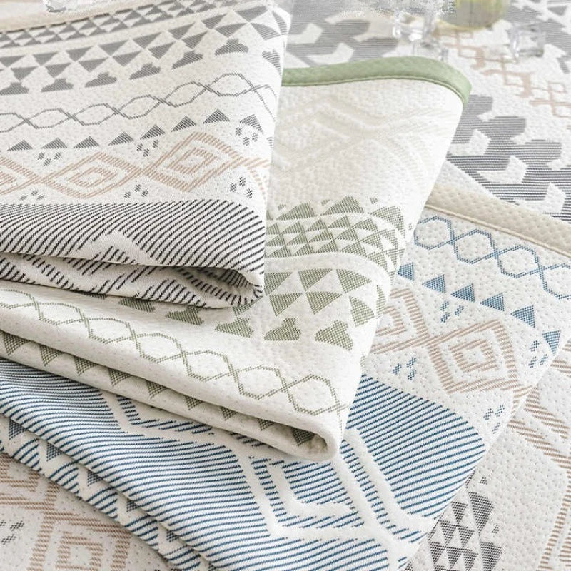 Sofa Decor Mira Ice Silk Couch Cover lifestyle product image for boho couch cover in the UK - A1 / B 70x120cm 1pc