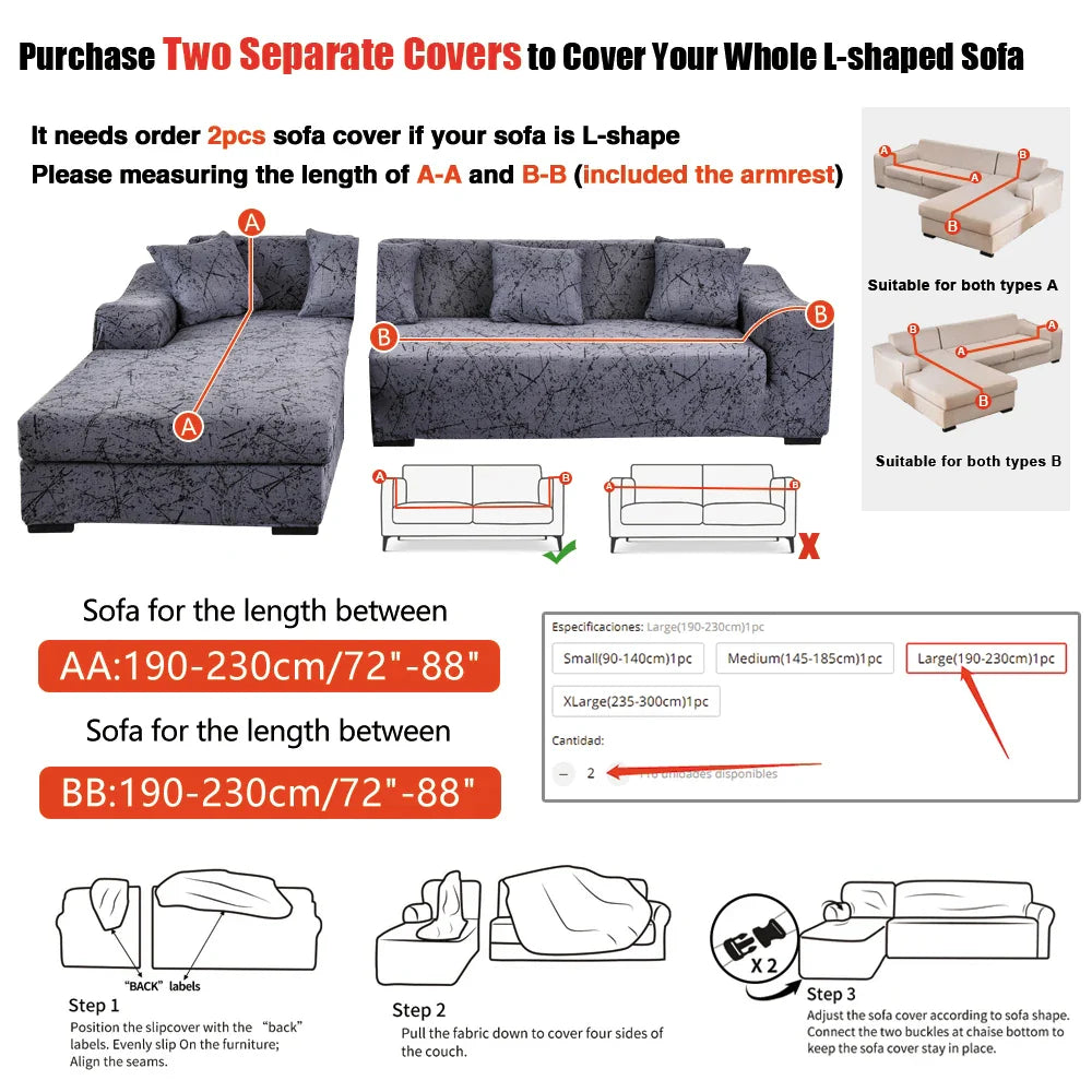 Sofa Decor Verona Stretch Jacquard Sofa Cover lifestyle product image for jacquard sofa cover in the UK - 4 colour
