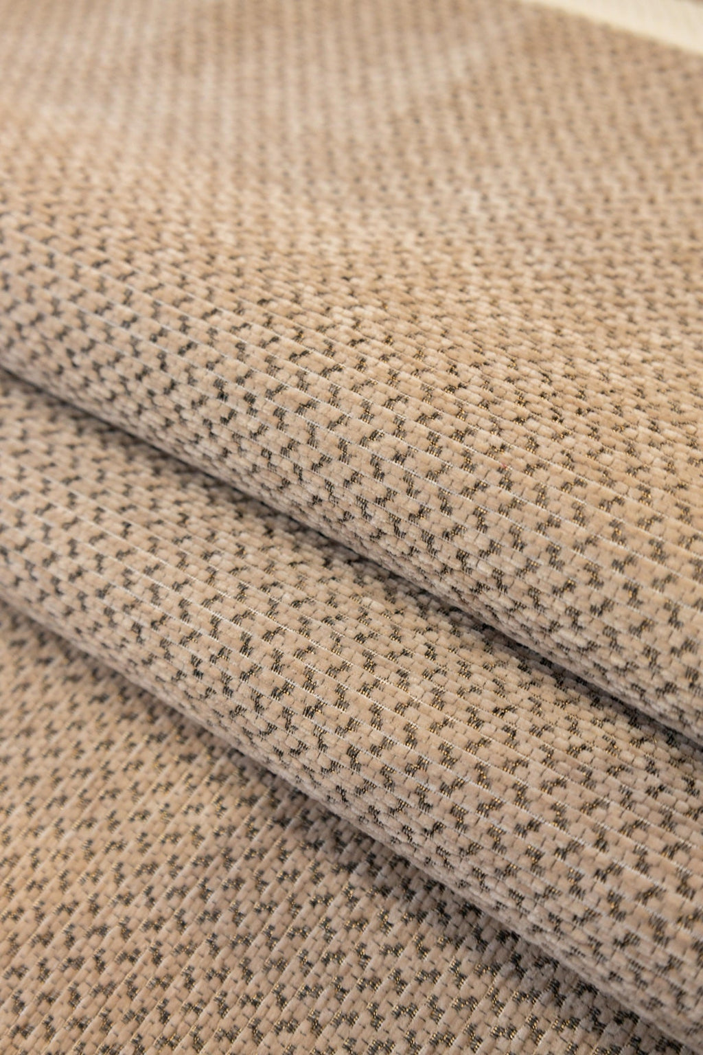 Sofa Decor Alessia Woven Chenille Sofa Seat Cover in Warm Beige - detail image for chenille sofa cover pieces in the UK