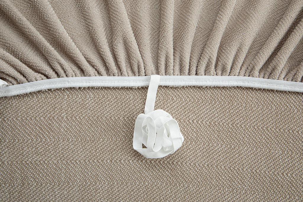 Sofa Decor Marlow Chenille Stretch Sofa Cover lifestyle product image for weather resistant sofa cover in the UK