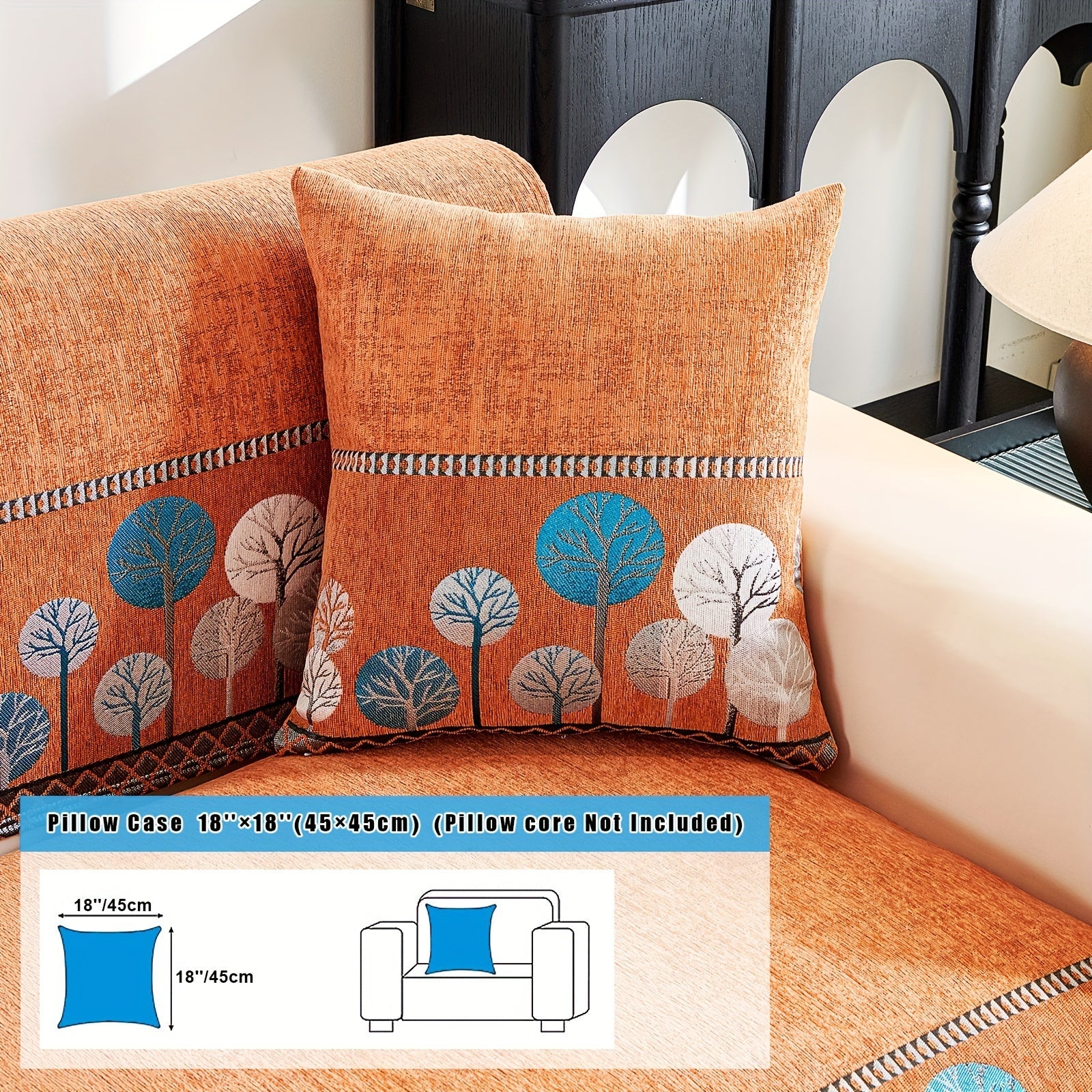 Sofa Decor Sienna Boho Plush Sofa Cover lifestyle product image for boho sofa cover in the UK