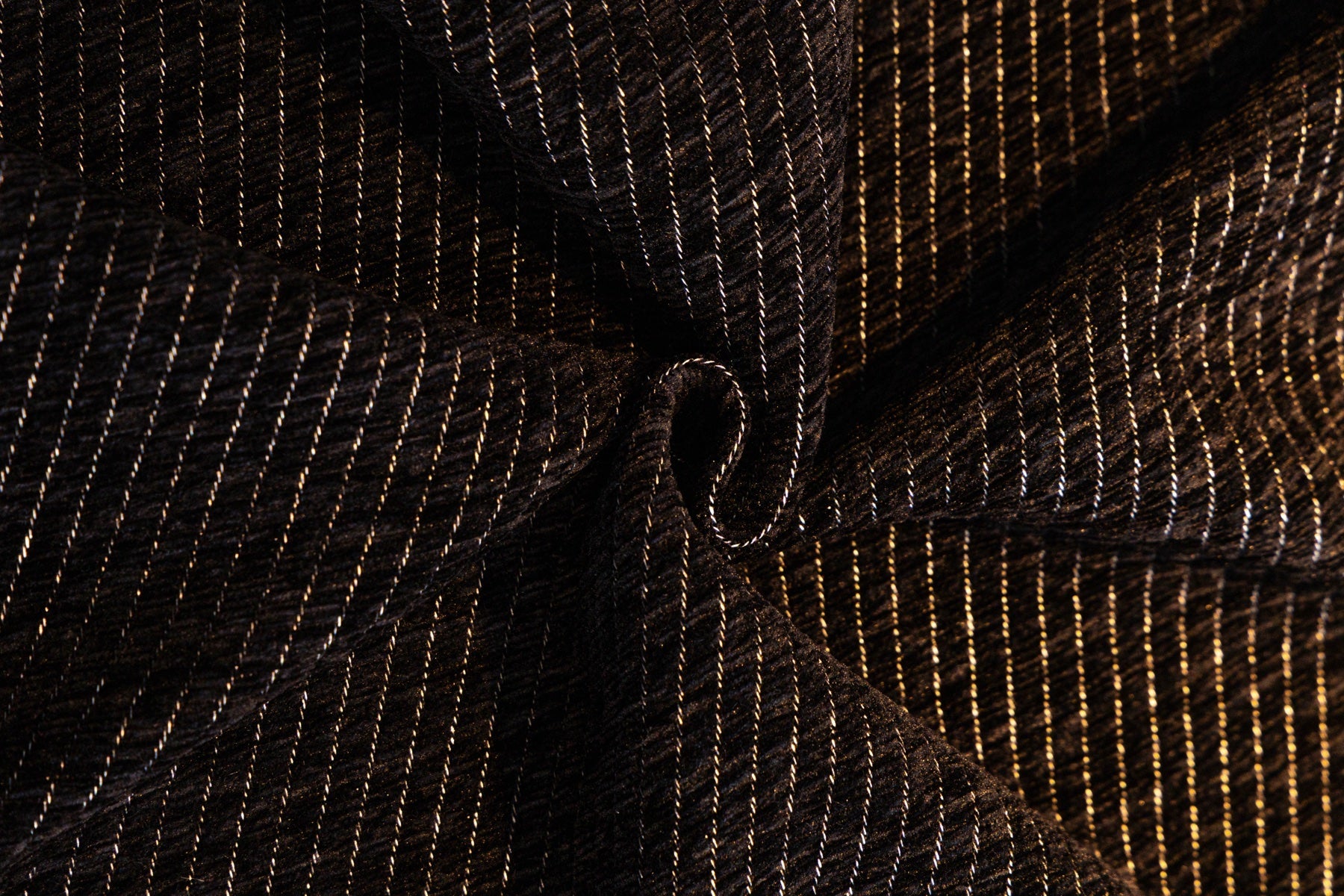 Sofa Decor Milano Ribbed Fringe Sofa Throw Cover in Charcoal Black - ribbed sofa throw cover fabric and edge detail in the UK, image 28