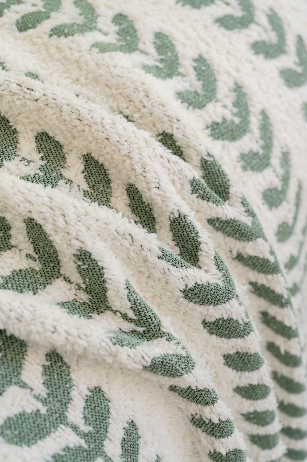 Sofa Decor Palmira Leaf Sofa Throw Cover lifestyle product image for pet friendly sofa throw cover in the UK