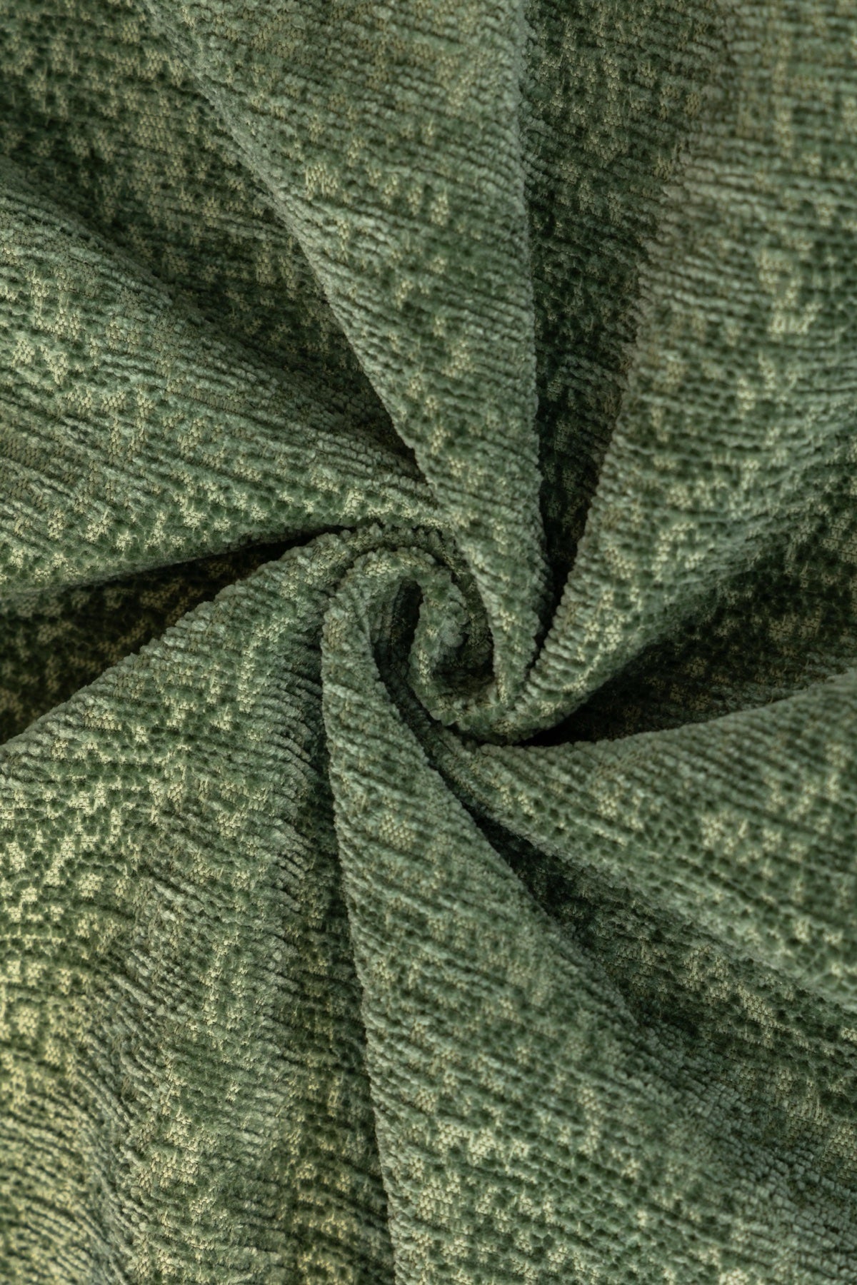 Sofa Decor Solene Textured Chenille Sofa Throw Cover in Sage Green - soft chenille texture detail for soft chenille couch cover in the UK, image 26